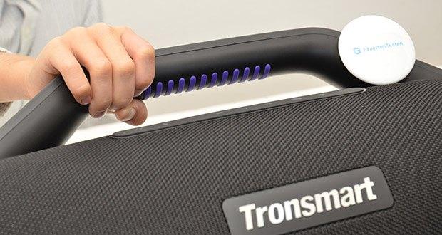 Tronsmart Bang Max Bluetooth Outdoor Lautsprecher im Test - Portabilität durch integrierten Griff