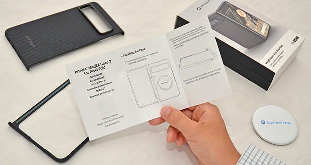 pitaka MagEZ Hülle für Pixel Fold Schwarz/Grau im Test - Unterstützt kabelloses Laden