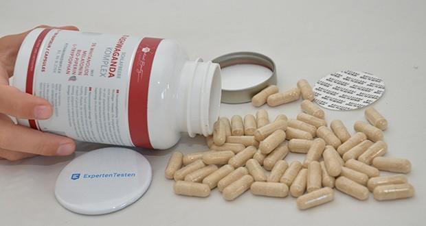 Medical Beauty Cosmetics Bio Ashwagandha Komplex im Test - Vitamine B2, B6 UND und Piperin enthalten; Hochdosiert