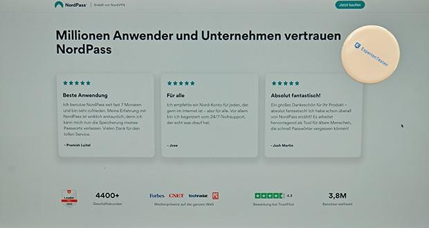 NordPass von NordVPN im Test - Premium-Funktionen verfügbar