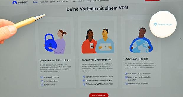 NordVPN im Test - Einfache und intuitive Bedienung