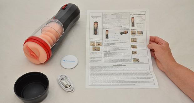 SeekHeart Climber Erektion Cup Masturbator im Test - Benutzerfreundliche Bedienungsanleitung