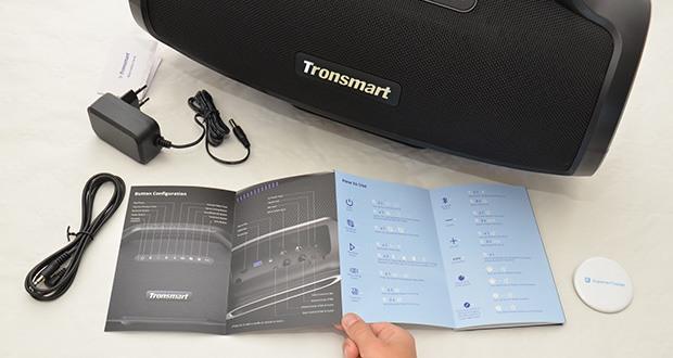 Tronsmart Bang Max Bluetooth Outdoor Lautsprecher im Test - Große Reichweite dank TuneConn