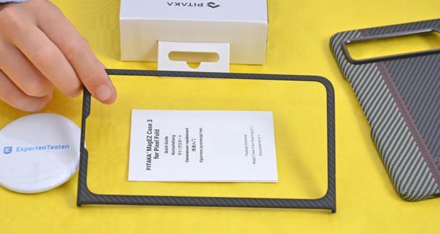pitaka MagEZ Hülle für Pixel Fold Ouvertüre im Test - Präzise Ausschnitte für Funktionen