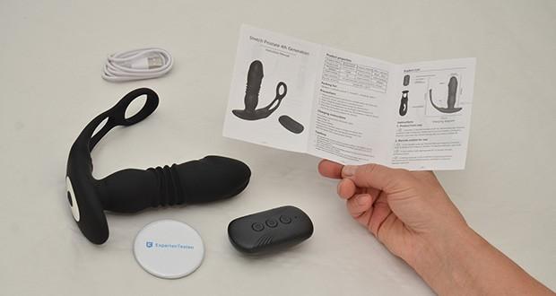 SAUL Doppel-Penisring Prostata Vibrator im Test - Hochwertiges Material, hautfreundlich