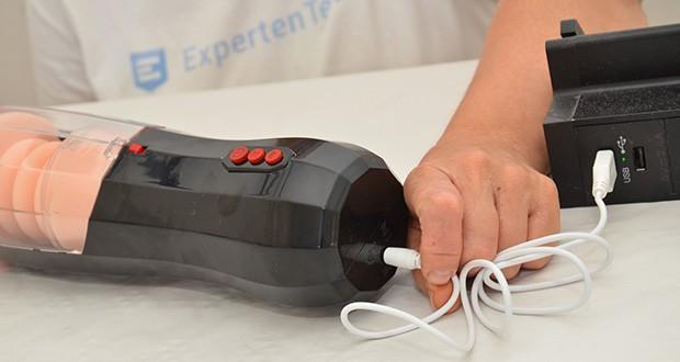 SeekHeart Climber Erektion Cup Masturbator im Test - 1 Stunde Nutzungsdauer; USB-Ladevorgang