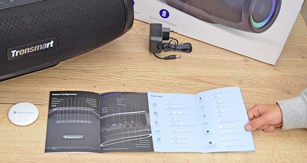 Tronsmart Bang Max Tragbarer Party-Lautsprecher im Test - Multi-Speaker-Synchronisation