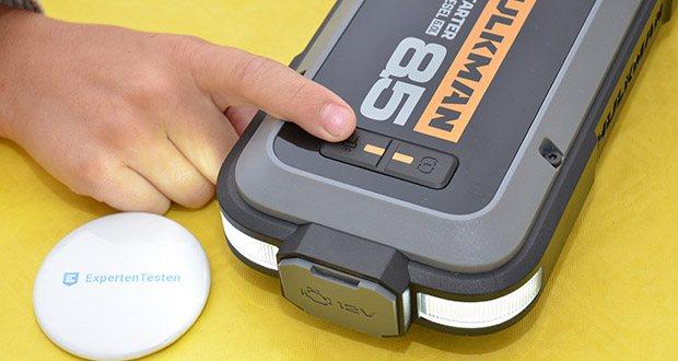 HULKMAN Alpha 85 Starthilfe im Test - Mühelose Bedienung