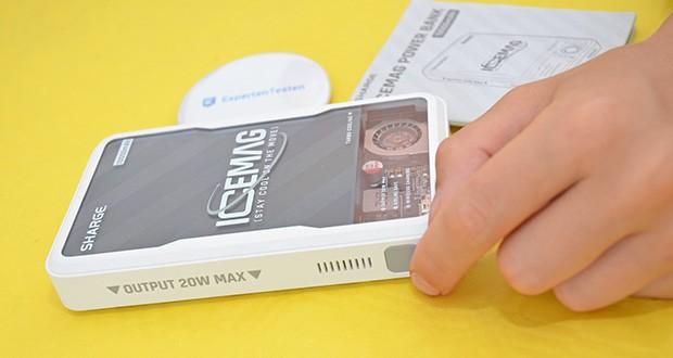 SHARGE Icemag Powerbank im Test - Eiskaltes, edles Design