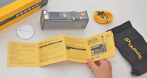 SHARGE Shargeek 100 Powerbank im Test - Stromversorgungsmanagement integriert