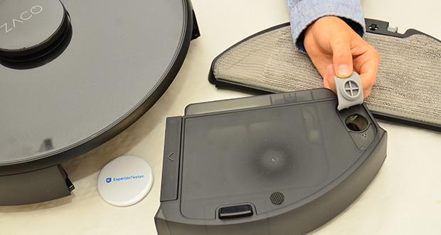 ZACO A11s Pro Saug- Wischroboter im Test - Elektrolyse Wischwasser-Reinigung