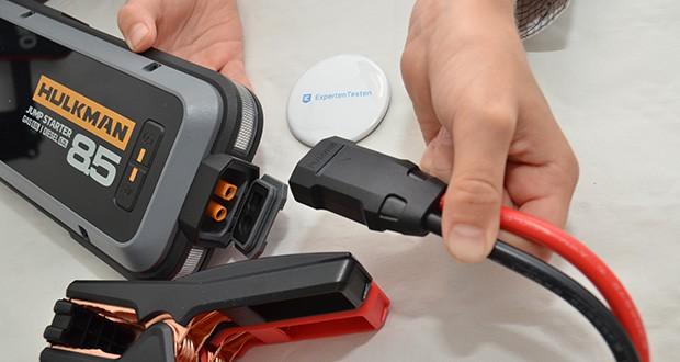 HULKMAN Alpha 85S Starthilfe im Test - Aufladen von 12V-Geräten möglich