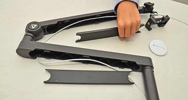 THRONMAX Twist Boom Arm S6 Mikrofon Stand im Test - Verdeckte KabelfĂĽhrung