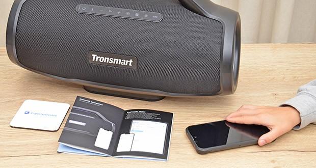 Tronsmart Bang Max Tragbarer Party-Lautsprecher im Test - Tronsmart App-Anpassung