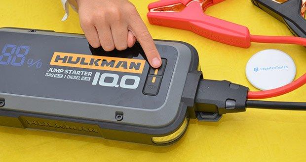 HULKMAN Alpha 100 Starthilfe im Test - Klare 3,3-Zoll Smart-Anzeige
