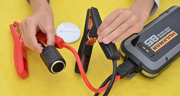 HULKMAN Alpha 85 Starthilfe im Test - 12V Zigarettenanzünder-Adapter