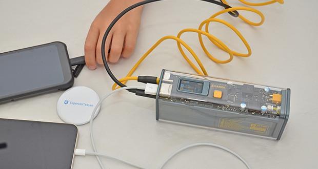 SHARGE Shargeek 100 Powerbank im Test - Schnelle PD-Ladung für 3 Geräte