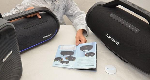 Tronsmart Bang Max Bluetooth Outdoor Lautsprecher im Test - Anschluss von über 100 Lautsprechern