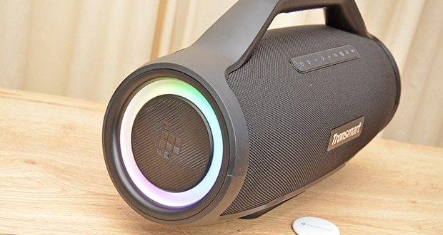 Tronsmart Bang Max Tragbarer Party-Lautsprecher im Test - Diverse Lichtshow-Optionen