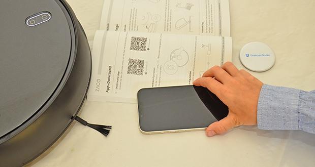 ZACO A11s Pro Saug- Wischroboter im Test - Einfache App-Bedienung