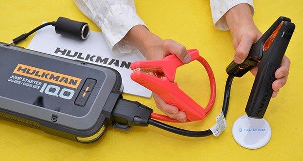 HULKMAN Alpha 100 Starthilfe im Test - Robuster und sicherer Batterieklemmen