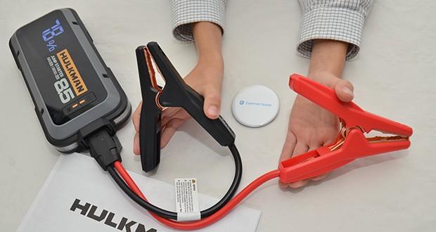 HULKMAN Alpha 85S Starthilfe im Test - Widerstandsfähige ergonomische Batterieklemmen