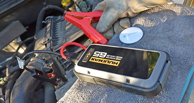 HULKMAN Alpha 65 Starthilfe im Test - Für 6,5L Benzinmotoren / 4,0L Dieselmotoren geeignet