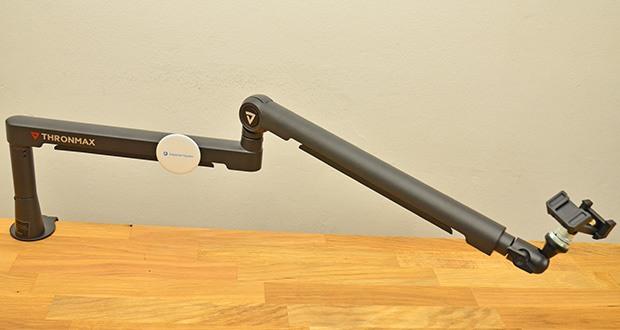 THRONMAX Twist Boom Arm S6 Mikrofon Stand im Test - Professionelles Design: elegantes Aussehen