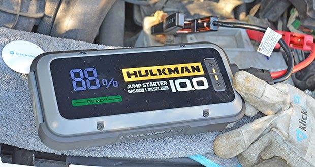 HULKMAN Alpha 100 Starthilfe im Test - Lebensrettend in Notfällen