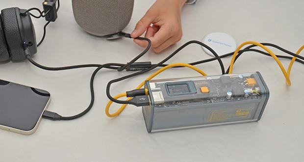 SHARGE Shargeek 100 Powerbank im Test - Weltweit erste transparente Powerbank