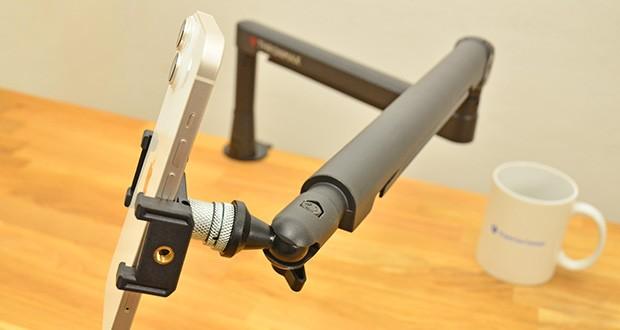 THRONMAX Twist Boom Arm S6 Mikrofon Stand im Test - Einfache Mikrofon- und Kameraanbindung
