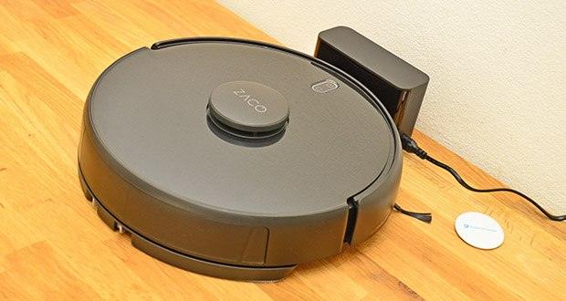 ZACO A11s Pro Saug- Wischroboter im Test - Lange 150 Minuten Laufzeit; automatisches Laden