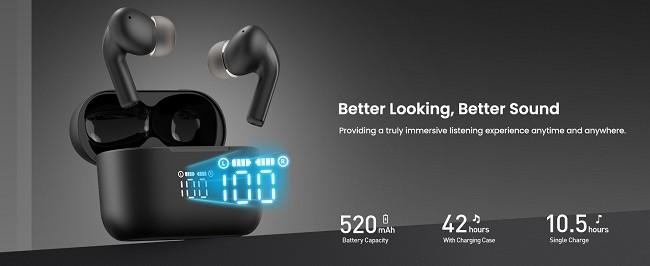 TOZO T20 Bluetooth Kopfhörer vereint stilvolles Design