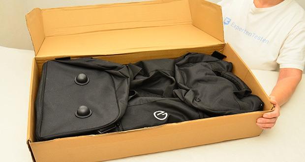 EVERGLOBE Reisetasche mit Rollen im Test - Recyceltes Material