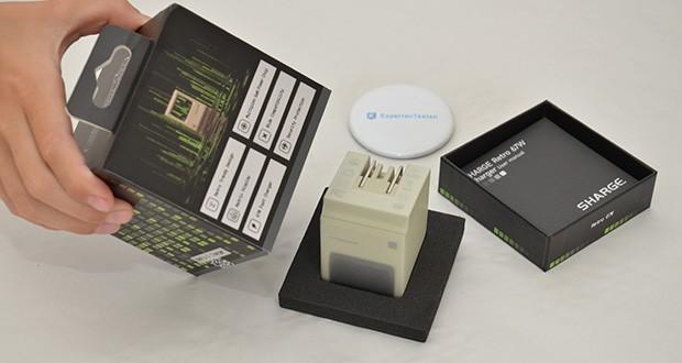 SHARGE Shargeek Retro 67 Ladegerät im Test - Kompakte Maße, Gewicht: Nur 118g