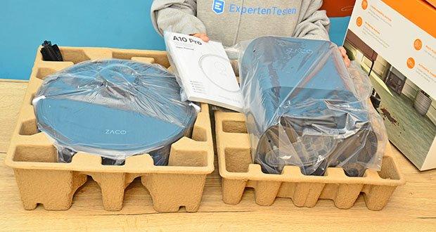 ZACO A10 Pro Saug- Wischroboter mit Absaugstation im Test - Ideal fĂĽr Haustierbesitzer