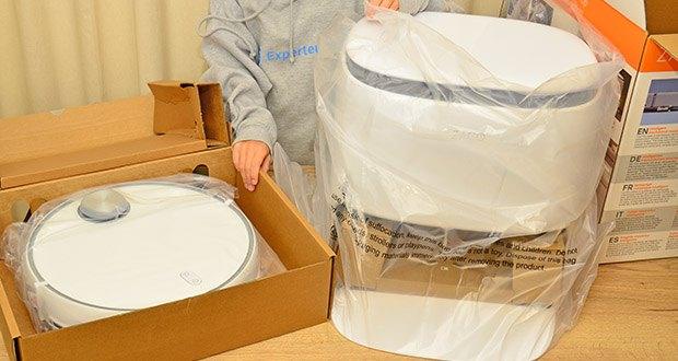 Zaco M1S Saug- und Wischroboter mit Selbstreinigender Ladestation im Test - Starke Saugstärke von 3200 Pa