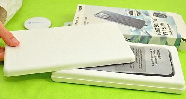 pitaka MagEZ Case Pro 4 für iPhone 15 Plus Schwarz/Grau im Test - Nachhaltige Verpackung