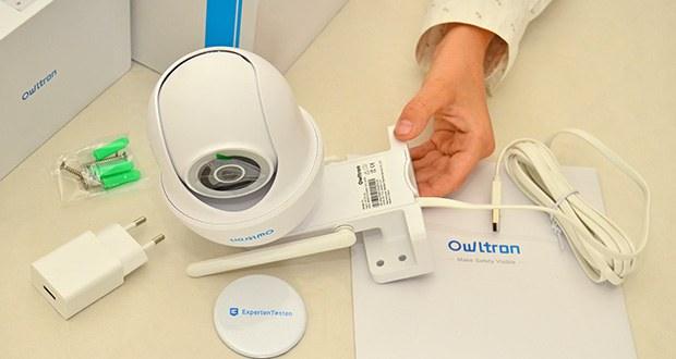 Owltron Überwachungskamera O1 Aussen im Test - IP65 wetterfest