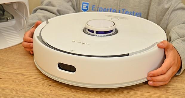 NARWAL Freo Saugroboter mit Wischfunktion und Dockingstation im Test - Hohe Saugkraft von 3.000 Pa