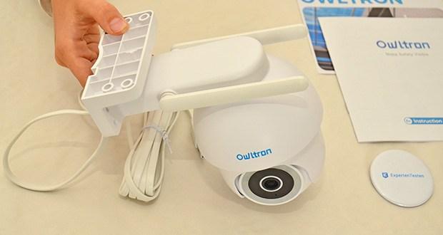 Owltron Überwachungskamera O1 Aussen im Test - Langlebige Bauweise