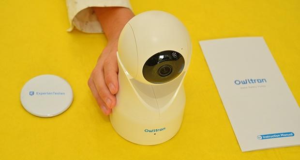 Owltron Überwachungskamera W1 Innen im Test - 360° Bewegungsverfolgung