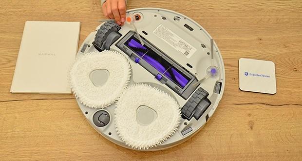 NARWAL Freo Saugroboter mit Wischfunktion und Dockingstation im Test - Geeignet für verschiedene Bodentypen
