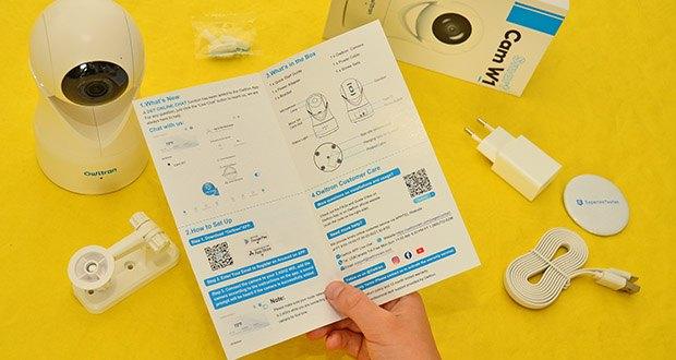 Owltron Überwachungskamera W1 Innen im Test - Kompatibilität mit Alexa