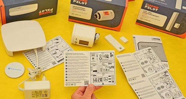 HOMEPILOT Smart Starter-Set für 2 Heizkörper im Test - Boost-Funktion für schnelles Heizen; Frostschutzerkennung integriert