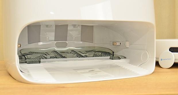 NARWAL Freo Saugroboter mit Wischfunktion und Dockingstation im Test - Automatische Mopp-Reinigungsfunktion