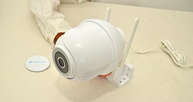 Owltron Überwachungskamera O1 Aussen im Test - 2-Wege-Audio-Kommunikation