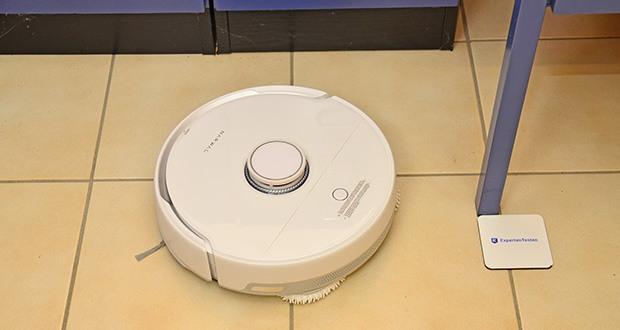 NARWAL Freo Saugroboter mit Wischfunktion und Dockingstation im Test - Präzise Verschmutzungserkennung
