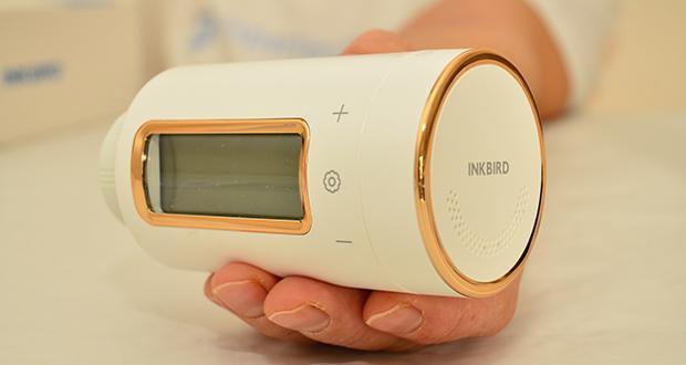 INKBIRD IRC-RW1 WLAN Heizkörperthermostat im Test - Kompakte Größe des Geräts