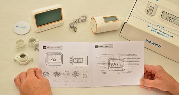 INKBIRD IRC-RW1 WLAN Heizkörperthermostat im Test - Intelligenter Alarm bei Temperaturabweichungen